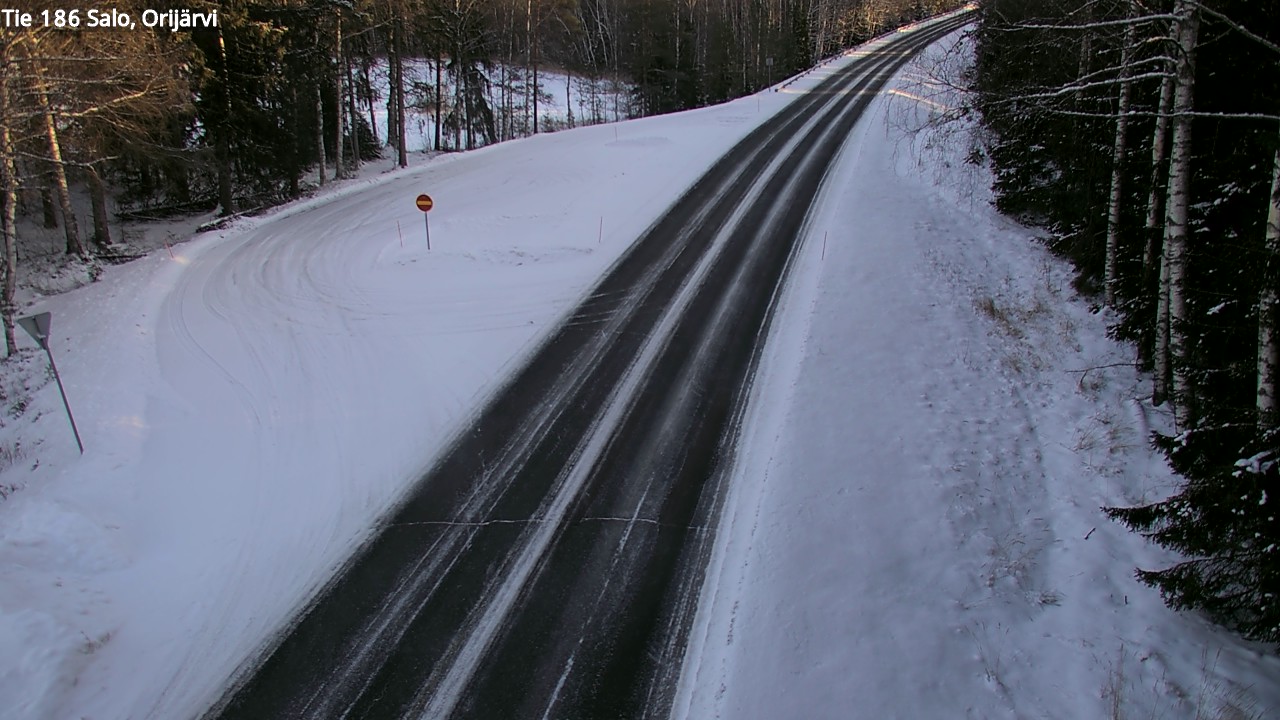 Kelikamerat Kuva Tie 186 Salo, Orijärvi, Salo, Varsinais-Suomi