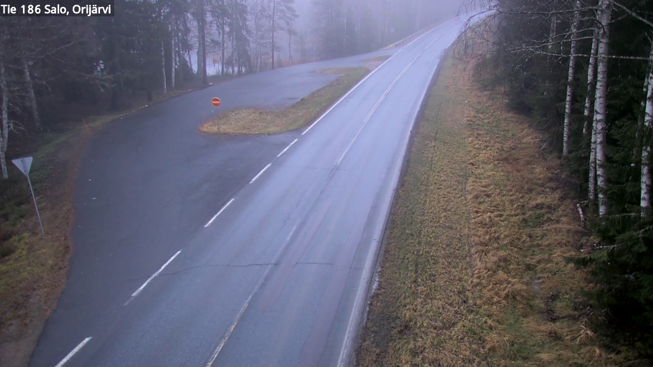 Weather Camera Image Väg 186 Salo, Orijärvi, Salo, Varsinais-Suomi