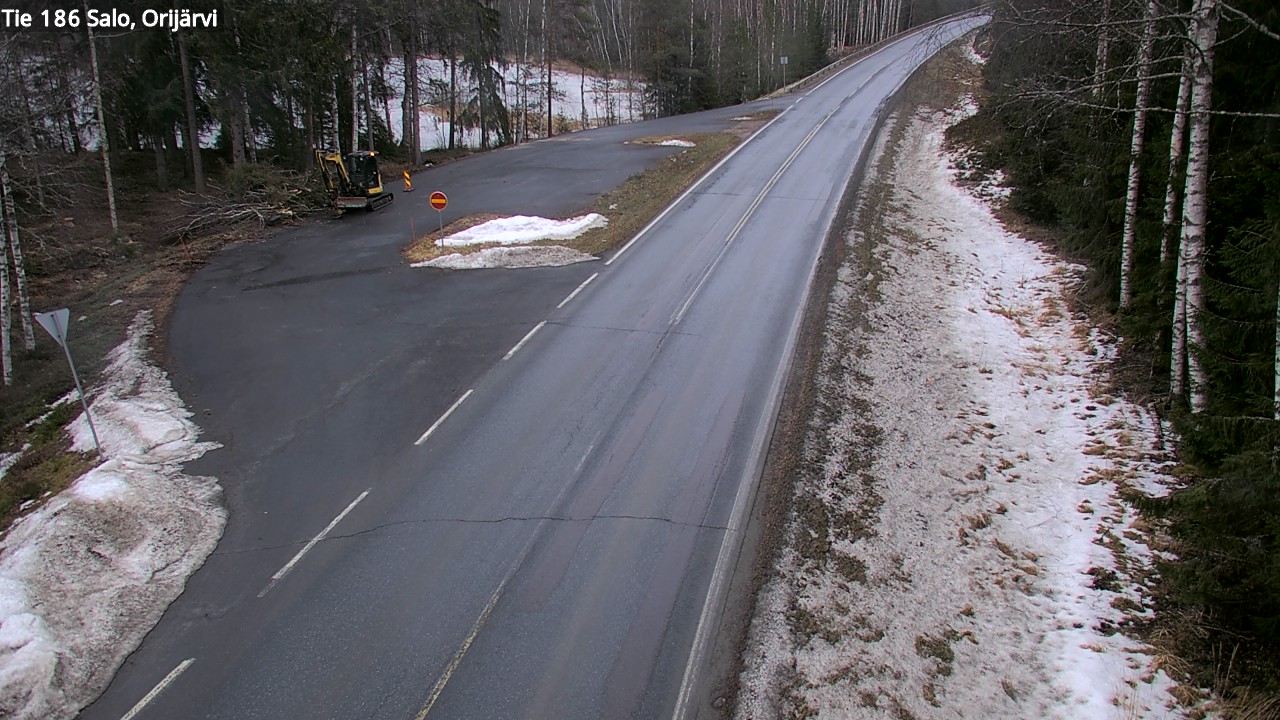 Kelikamerat Kuva Tie 186 Salo, Orijärvi, Salo, Varsinais-Suomi