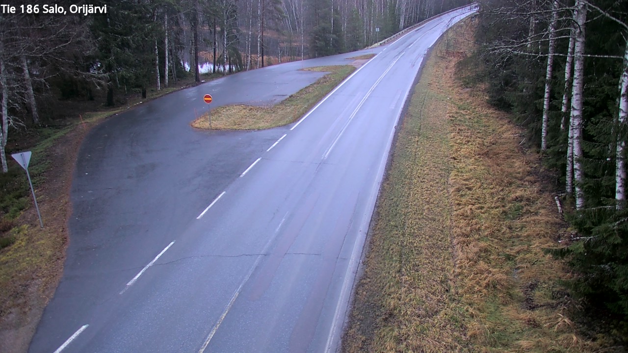 Weather Camera Image Väg 186 Salo, Orijärvi, Salo, Varsinais-Suomi