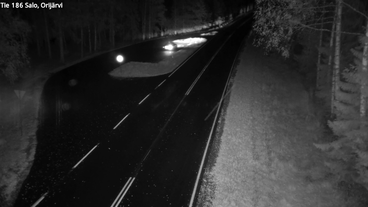 Weather Camera Image Väg 186 Salo, Orijärvi, Salo, Varsinais-Suomi