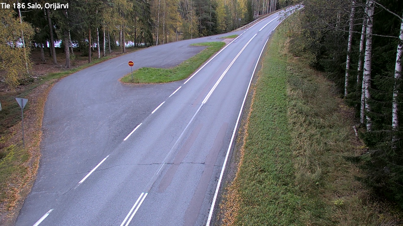 Weather Camera Image Road 186 Salo, Orijärvi, Salo, Varsinais-Suomi