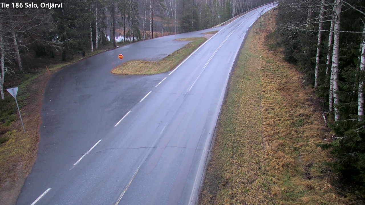 Weather Camera Image Väg 186 Salo, Orijärvi, Salo, Varsinais-Suomi