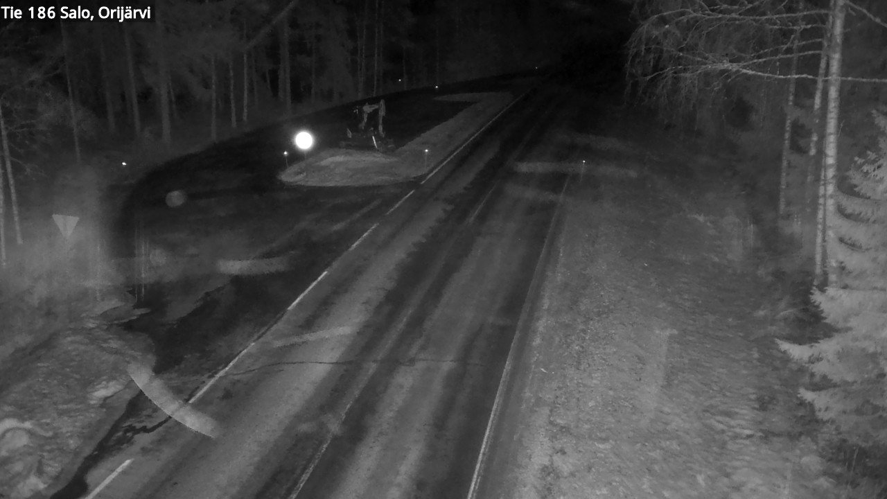 Weather Camera Image Väg 186 Salo, Orijärvi, Salo, Varsinais-Suomi