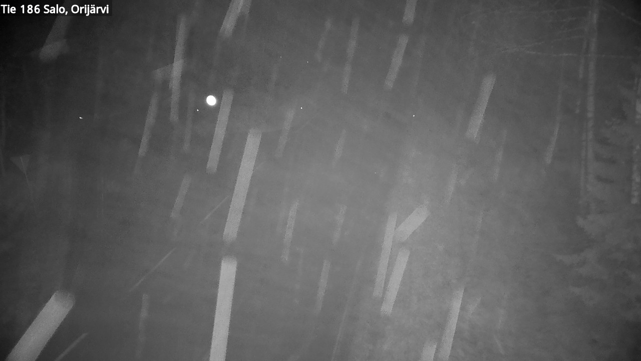 Weather Camera Image Väg 186 Salo, Orijärvi, Salo, Varsinais-Suomi