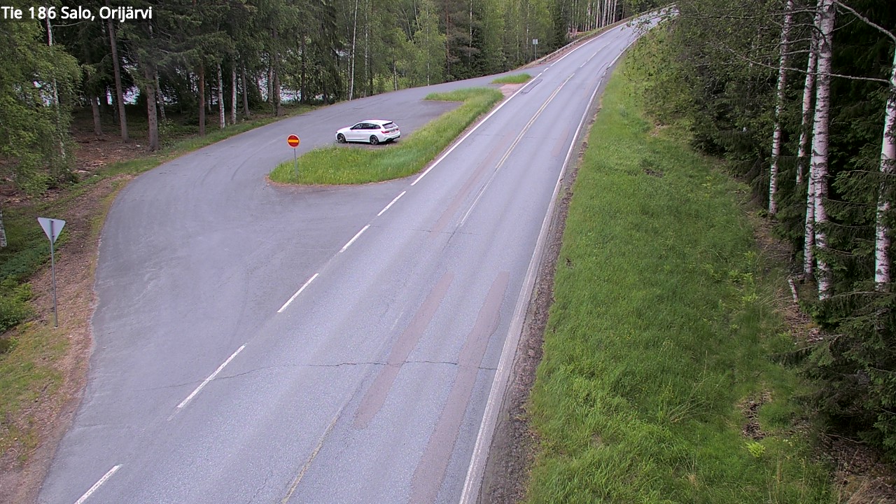 Weather Camera Image Väg 186 Salo, Orijärvi, Salo, Varsinais-Suomi