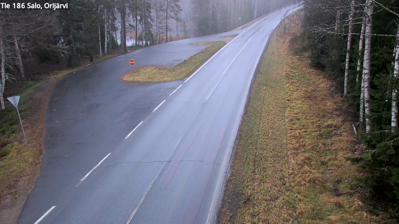 Weather Camera Image Väg 186 Salo, Orijärvi, Salo, Varsinais-Suomi