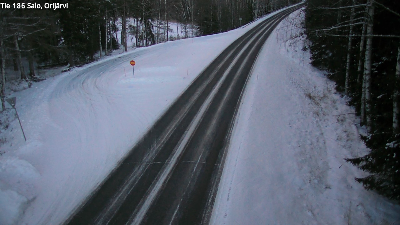 Kelikamerat Kuva Tie 186 Salo, Orijärvi, Salo, Varsinais-Suomi