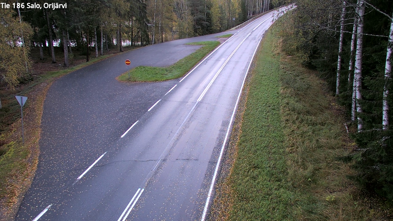 Weather Camera Image Väg 186 Salo, Orijärvi, Salo, Varsinais-Suomi