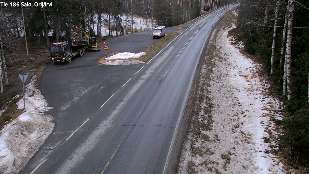 Kelikamerat Kuva Tie 186 Salo, Orijärvi, Salo, Varsinais-Suomi