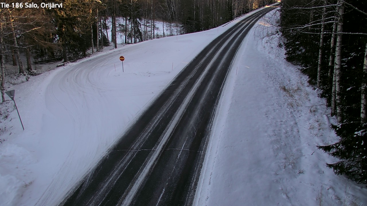 Kelikamerat Kuva Tie 186 Salo, Orijärvi, Salo, Varsinais-Suomi