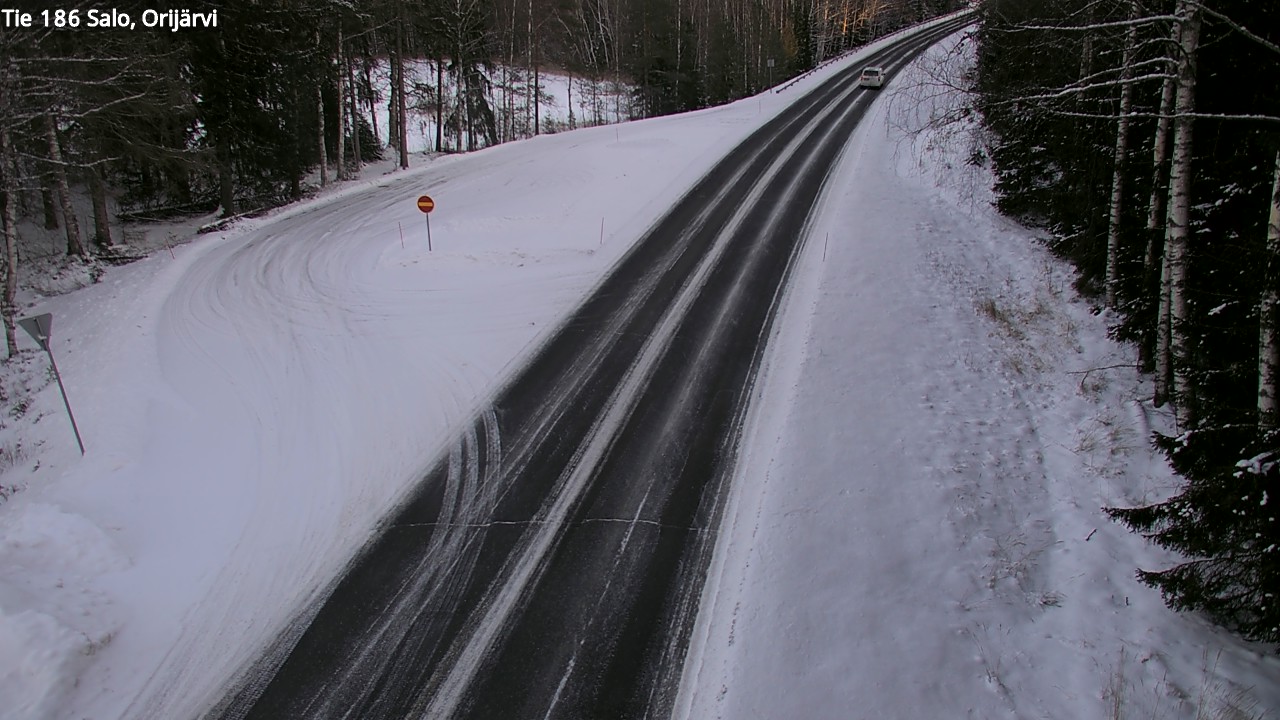 Kelikamerat Kuva Tie 186 Salo, Orijärvi, Salo, Varsinais-Suomi