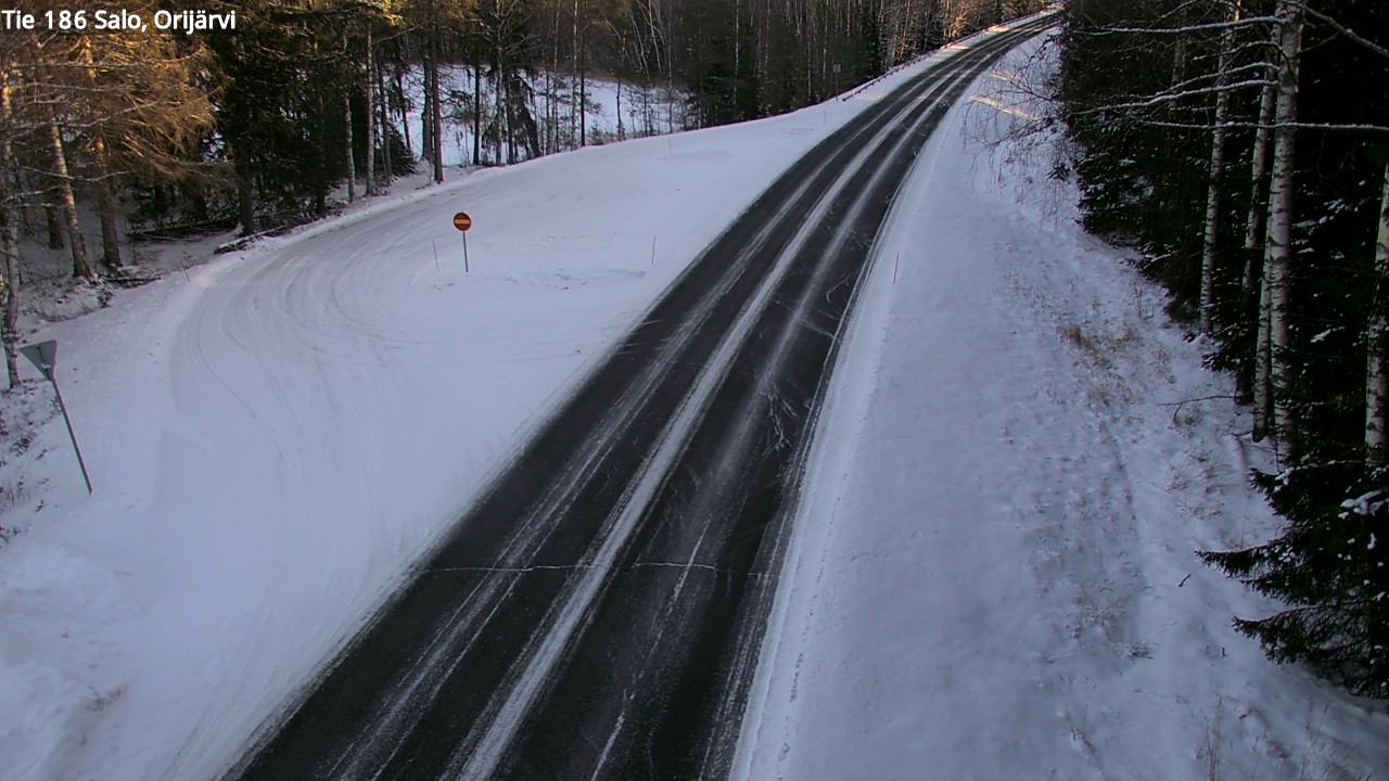 Kelikamerat Kuva Tie 186 Salo, Orijärvi, Salo, Varsinais-Suomi