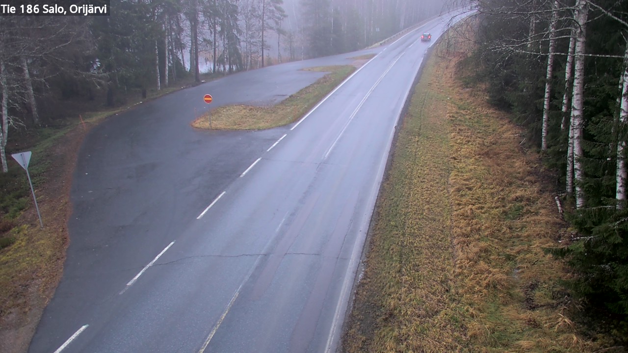 Weather Camera Image Väg 186 Salo, Orijärvi, Salo, Varsinais-Suomi
