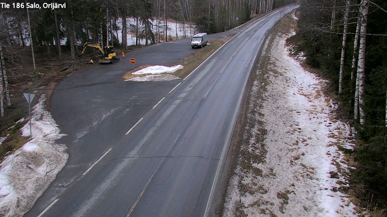Kelikamerat Kuva Tie 186 Salo, Orijärvi, Salo, Varsinais-Suomi