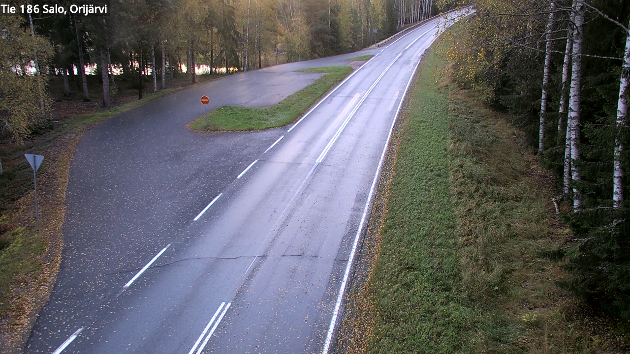 Weather Camera Image Väg 186 Salo, Orijärvi, Salo, Varsinais-Suomi