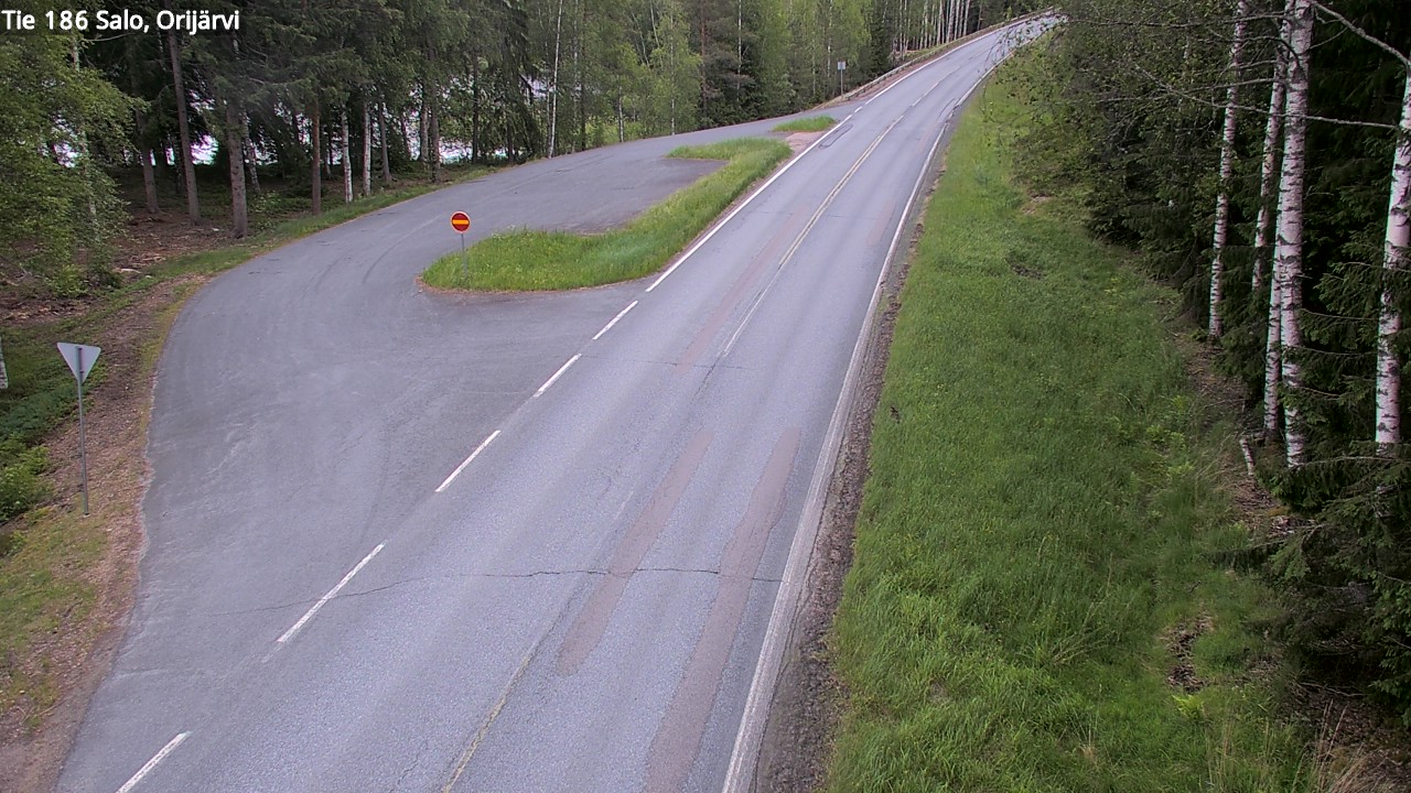 Weather Camera Image Väg 186 Salo, Orijärvi, Salo, Varsinais-Suomi