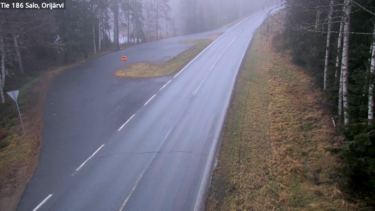 Weather Camera Image Väg 186 Salo, Orijärvi, Salo, Varsinais-Suomi