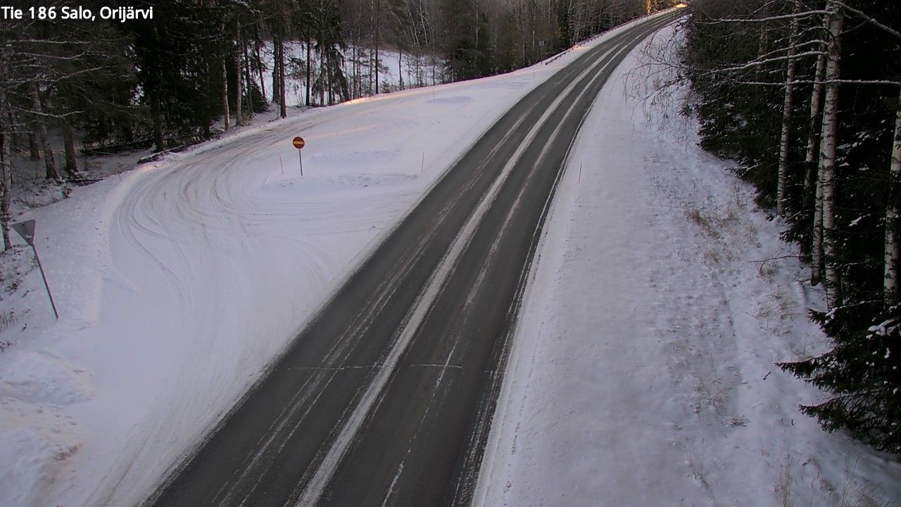 Kelikamerat Kuva Tie 186 Salo, Orijärvi, Salo, Varsinais-Suomi