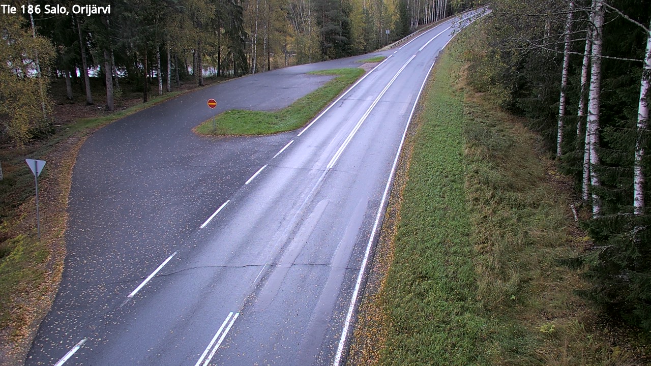Weather Camera Image Väg 186 Salo, Orijärvi, Salo, Varsinais-Suomi