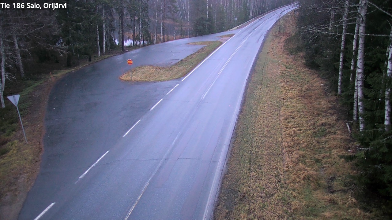 Weather Camera Image Väg 186 Salo, Orijärvi, Salo, Varsinais-Suomi