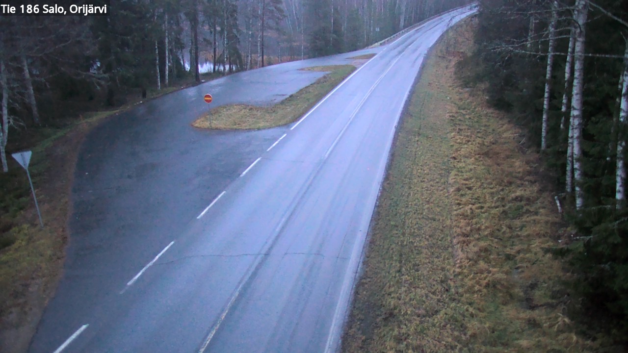 Weather Camera Image Väg 186 Salo, Orijärvi, Salo, Varsinais-Suomi