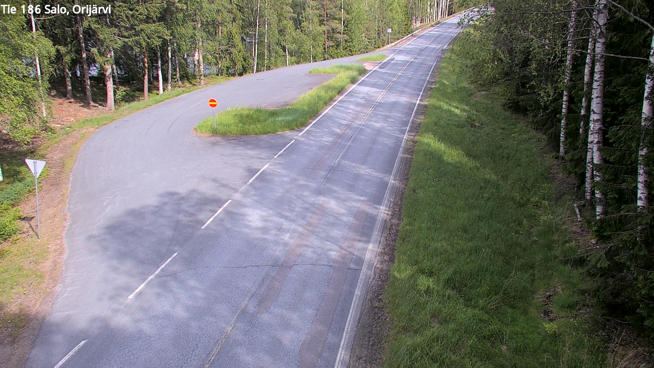 Weather Camera Image Väg 186 Salo, Orijärvi, Salo, Varsinais-Suomi