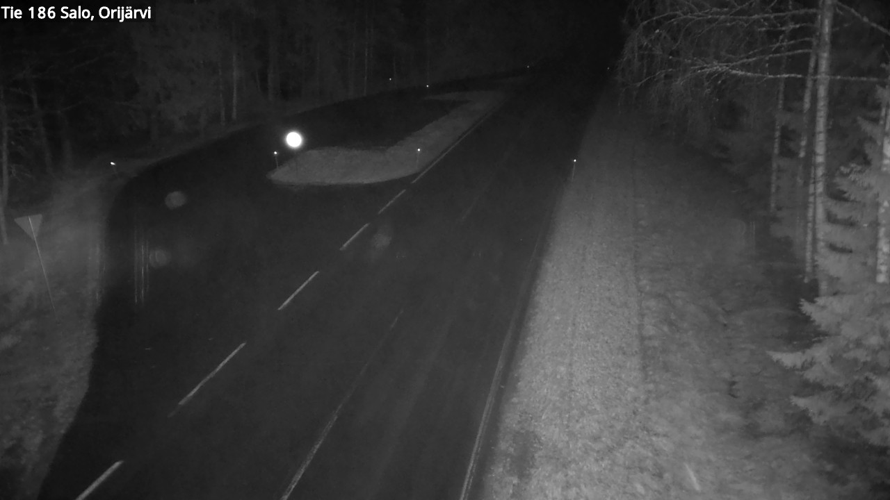 Weather Camera Image Väg 186 Salo, Orijärvi, Salo, Varsinais-Suomi