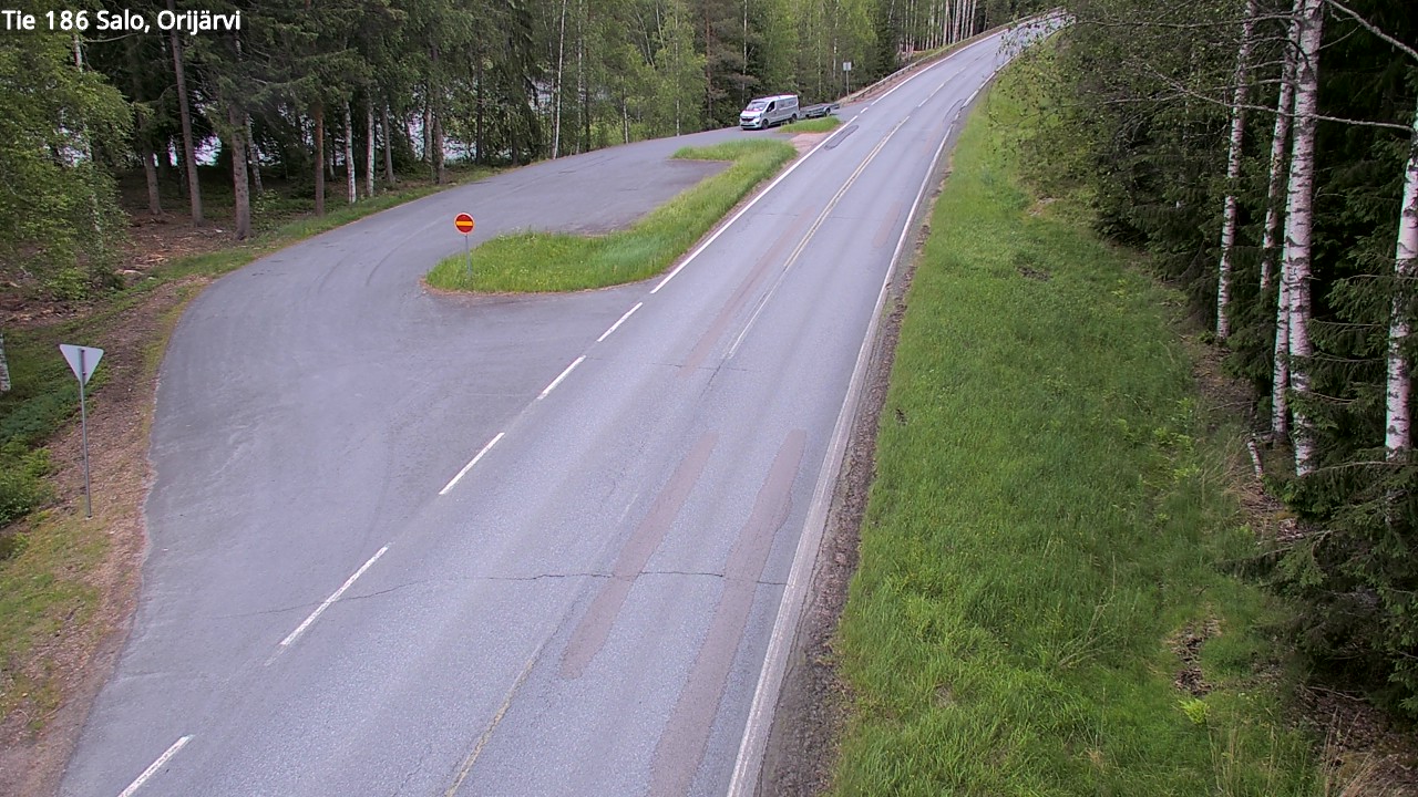 Weather Camera Image Väg 186 Salo, Orijärvi, Salo, Varsinais-Suomi