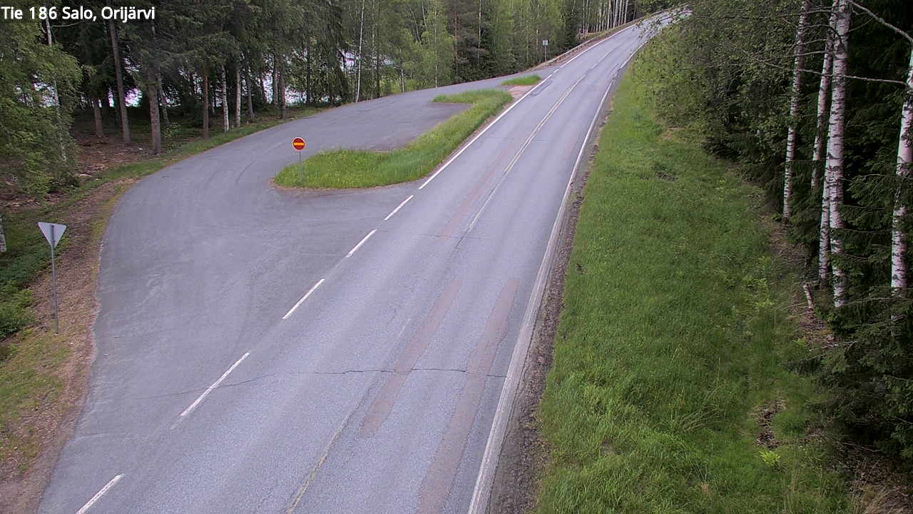 Weather Camera Image Väg 186 Salo, Orijärvi, Salo, Varsinais-Suomi