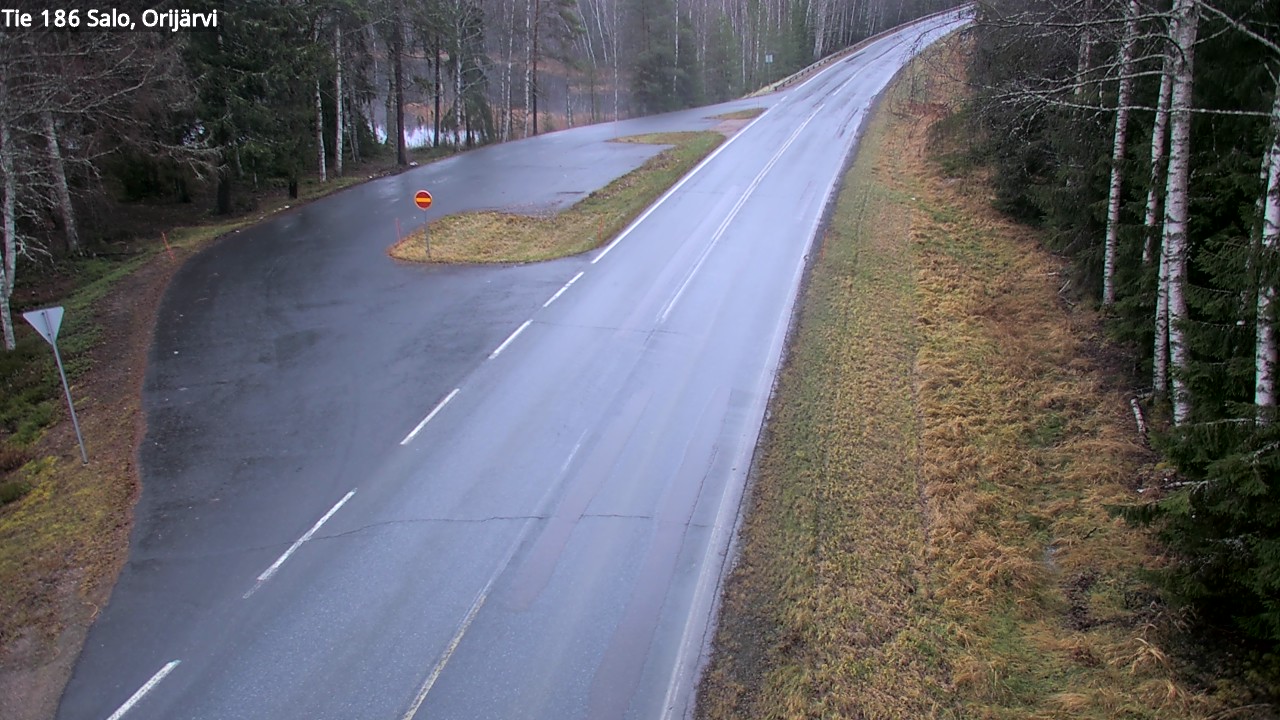 Weather Camera Image Väg 186 Salo, Orijärvi, Salo, Varsinais-Suomi