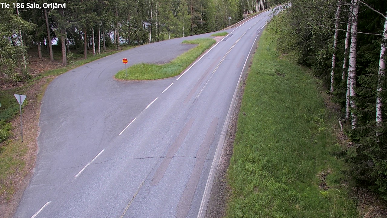 Weather Camera Image Väg 186 Salo, Orijärvi, Salo, Varsinais-Suomi