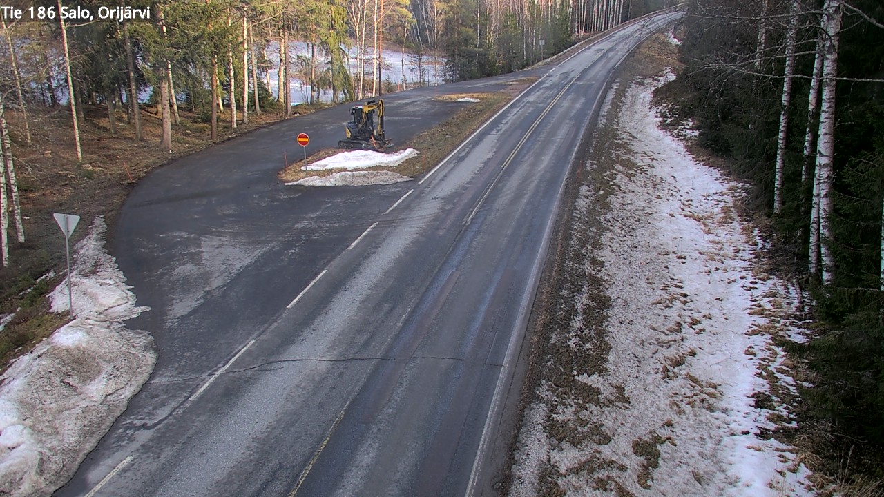 Kelikamerat Kuva Tie 186 Salo, Orijärvi, Salo, Varsinais-Suomi