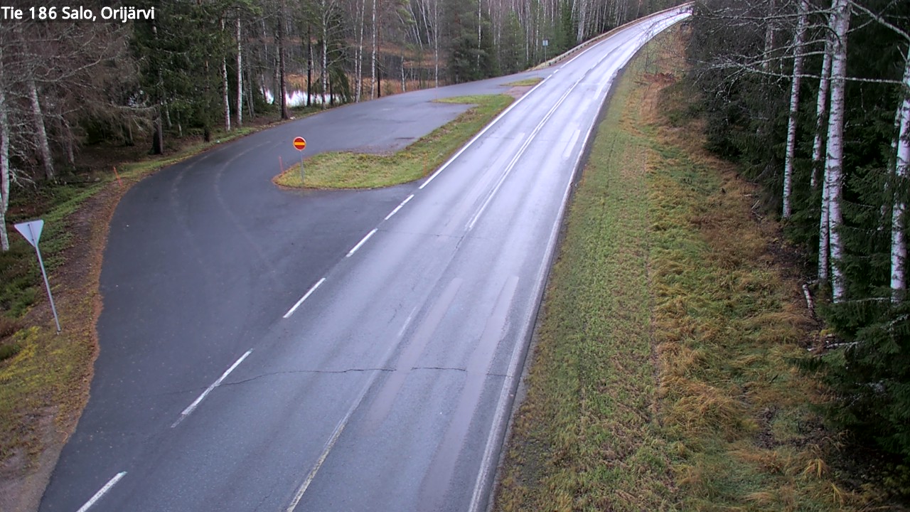 Kelikamerat Kuva Tie 186 Salo, Orijärvi, Salo, Varsinais-Suomi