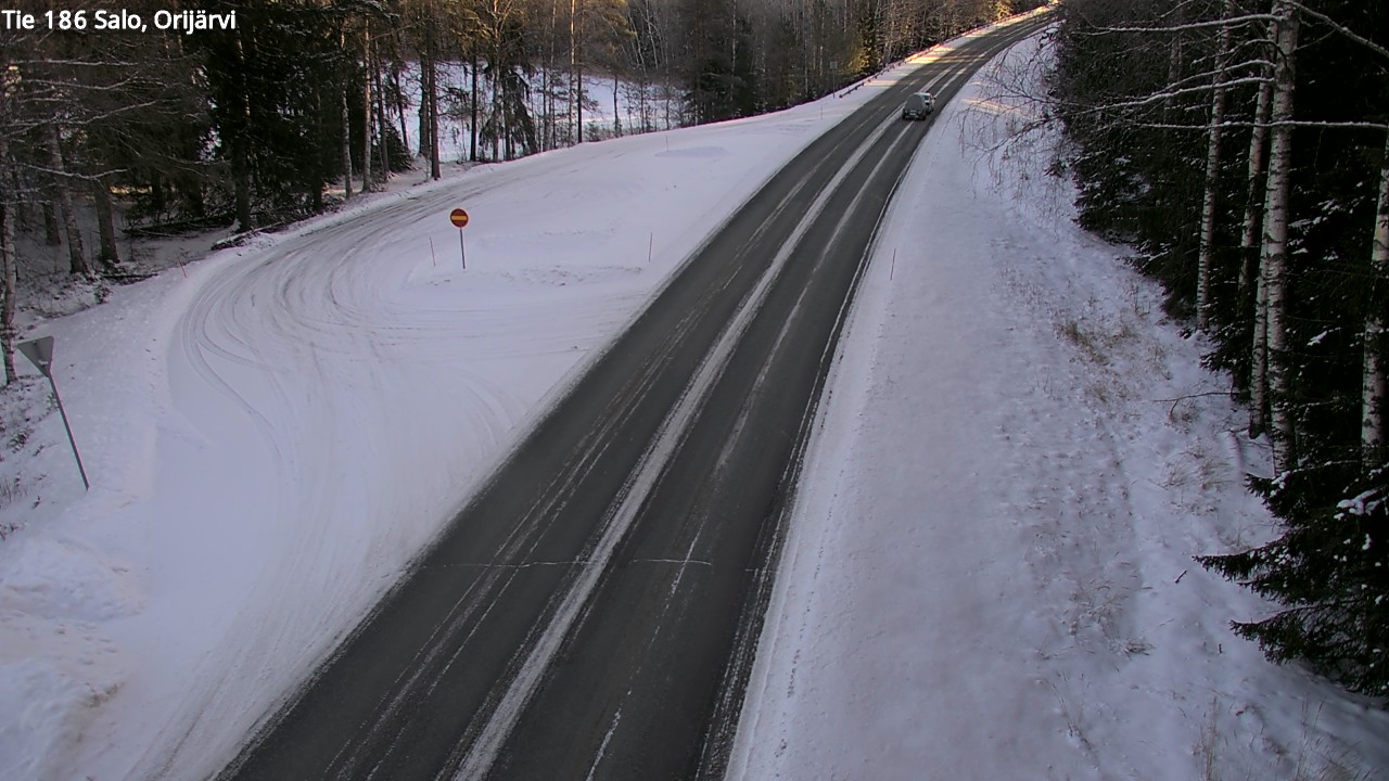 Kelikamerat Kuva Tie 186 Salo, Orijärvi, Salo, Varsinais-Suomi