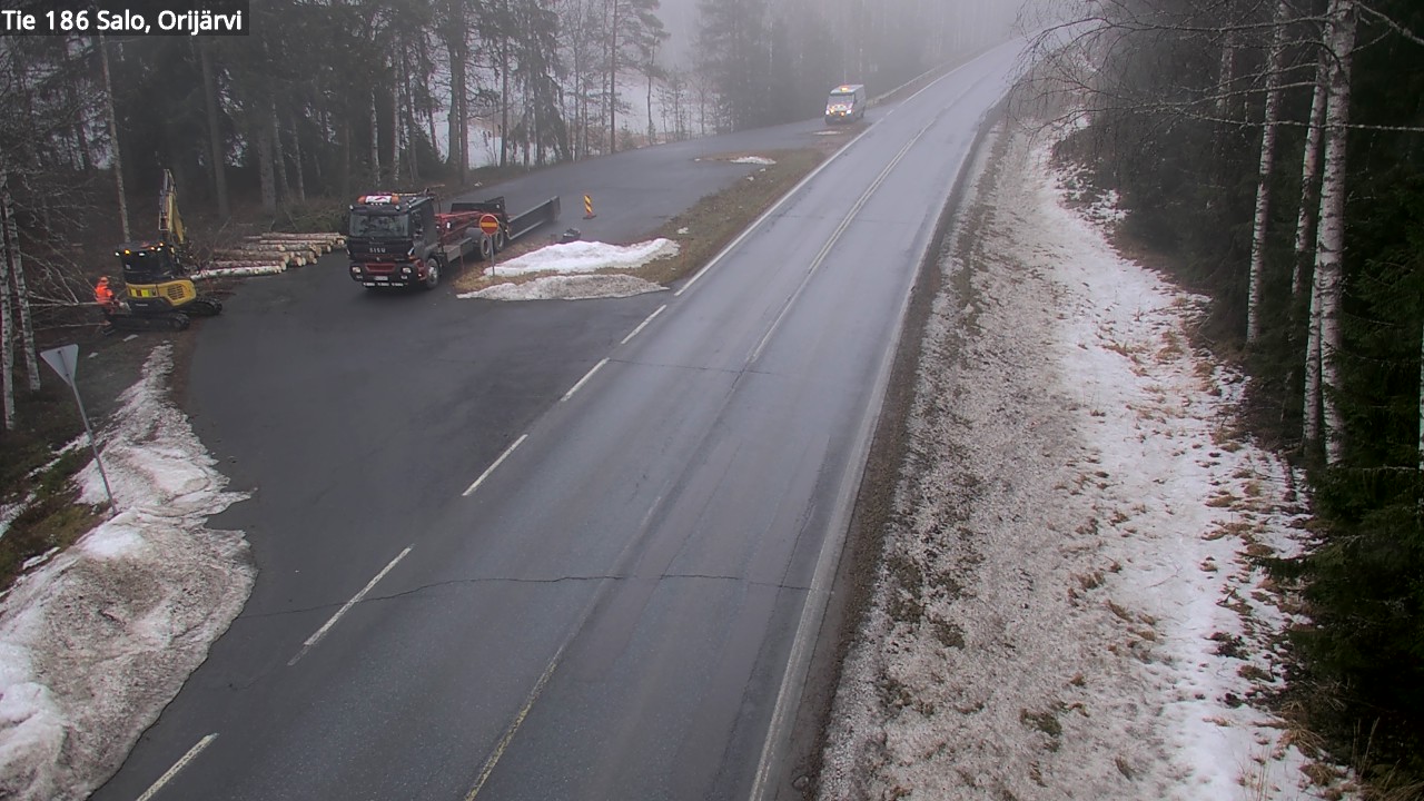 Kelikamerat Kuva Tie 186 Salo, Orijärvi, Salo, Varsinais-Suomi