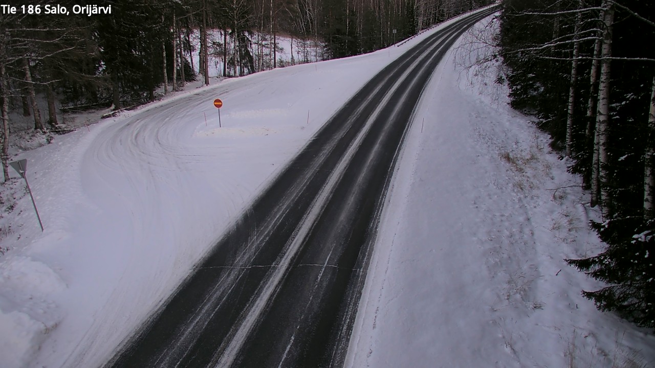 Kelikamerat Kuva Tie 186 Salo, Orijärvi, Salo, Varsinais-Suomi
