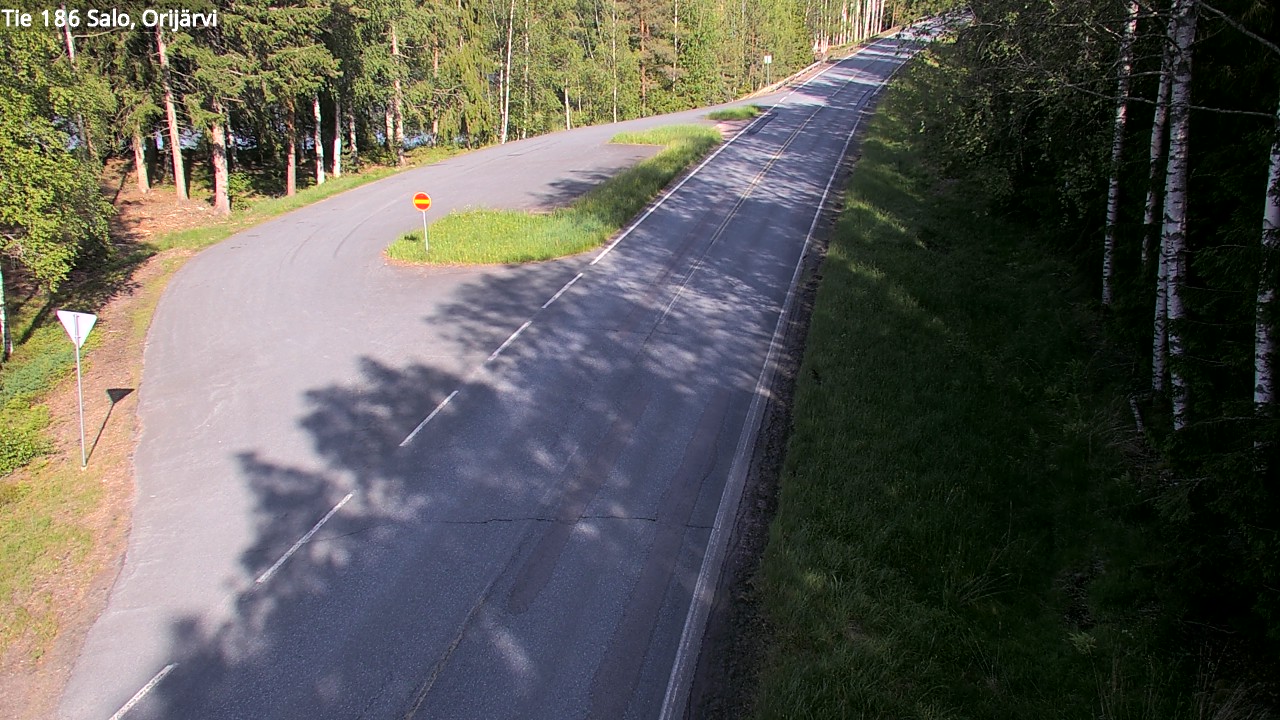 Kelikamerat Kuva Tie 186 Salo, Orijärvi, Salo, Varsinais-Suomi