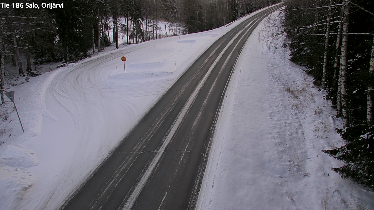 Kelikamerat Kuva Tie 186 Salo, Orijärvi, Salo, Varsinais-Suomi