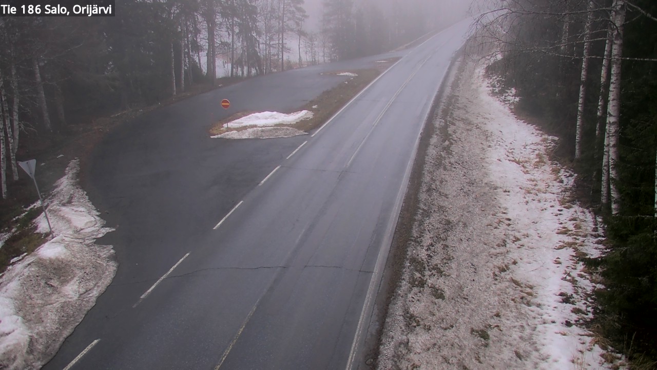 Kelikamerat Kuva Tie 186 Salo, Orijärvi, Salo, Varsinais-Suomi