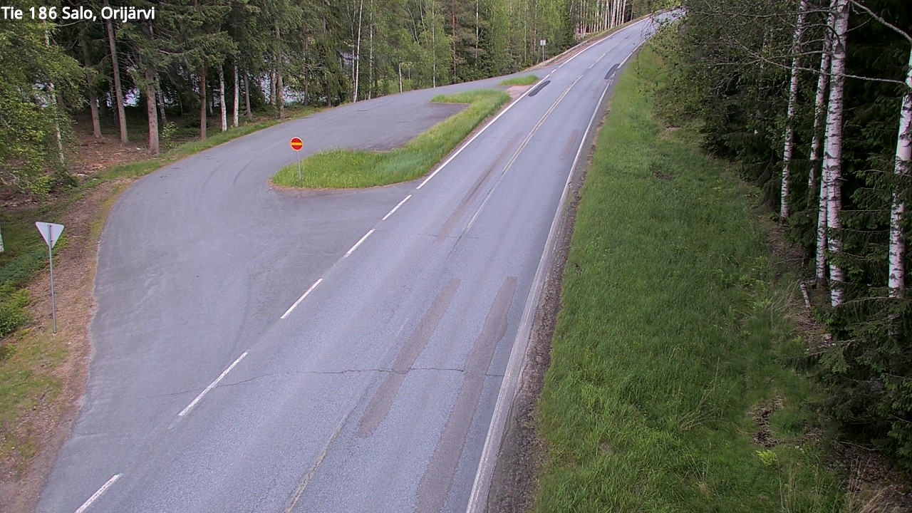 Weather Camera Image Väg 186 Salo, Orijärvi, Salo, Varsinais-Suomi