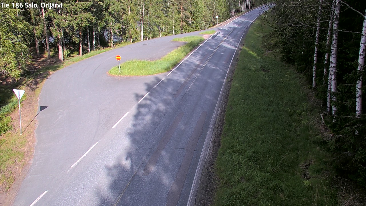 Weather Camera Image Väg 186 Salo, Orijärvi, Salo, Varsinais-Suomi