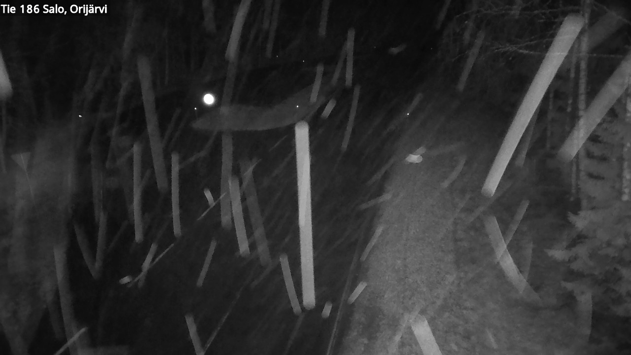 Weather Camera Image Väg 186 Salo, Orijärvi, Salo, Varsinais-Suomi