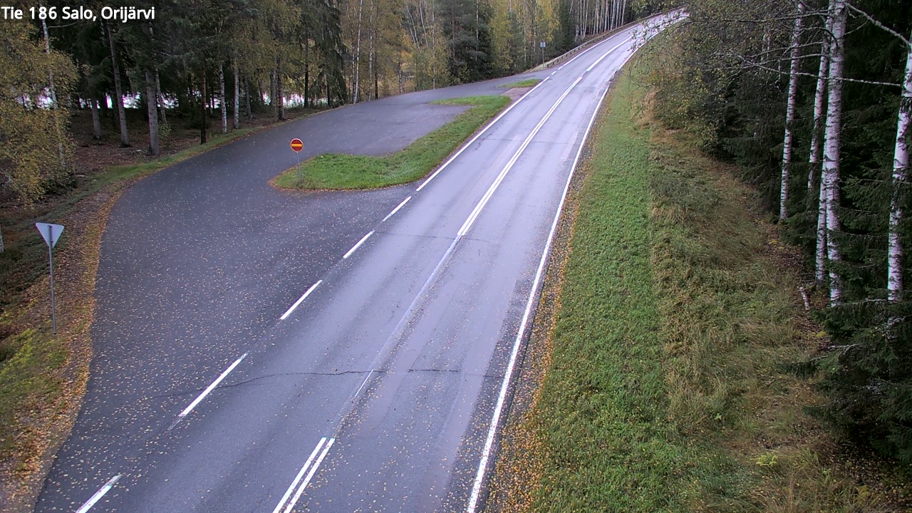 Weather Camera Image Väg 186 Salo, Orijärvi, Salo, Varsinais-Suomi