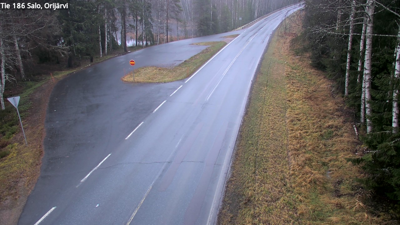 Weather Camera Image Väg 186 Salo, Orijärvi, Salo, Varsinais-Suomi