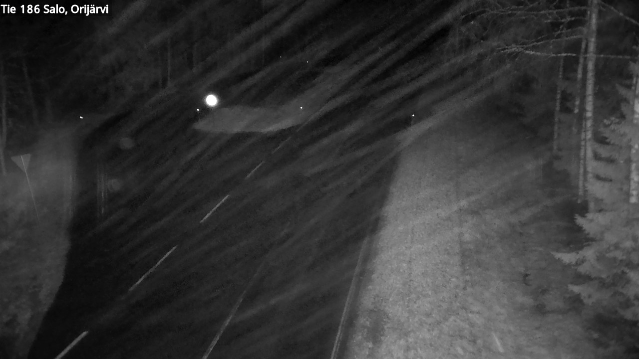 Weather Camera Image Väg 186 Salo, Orijärvi, Salo, Varsinais-Suomi
