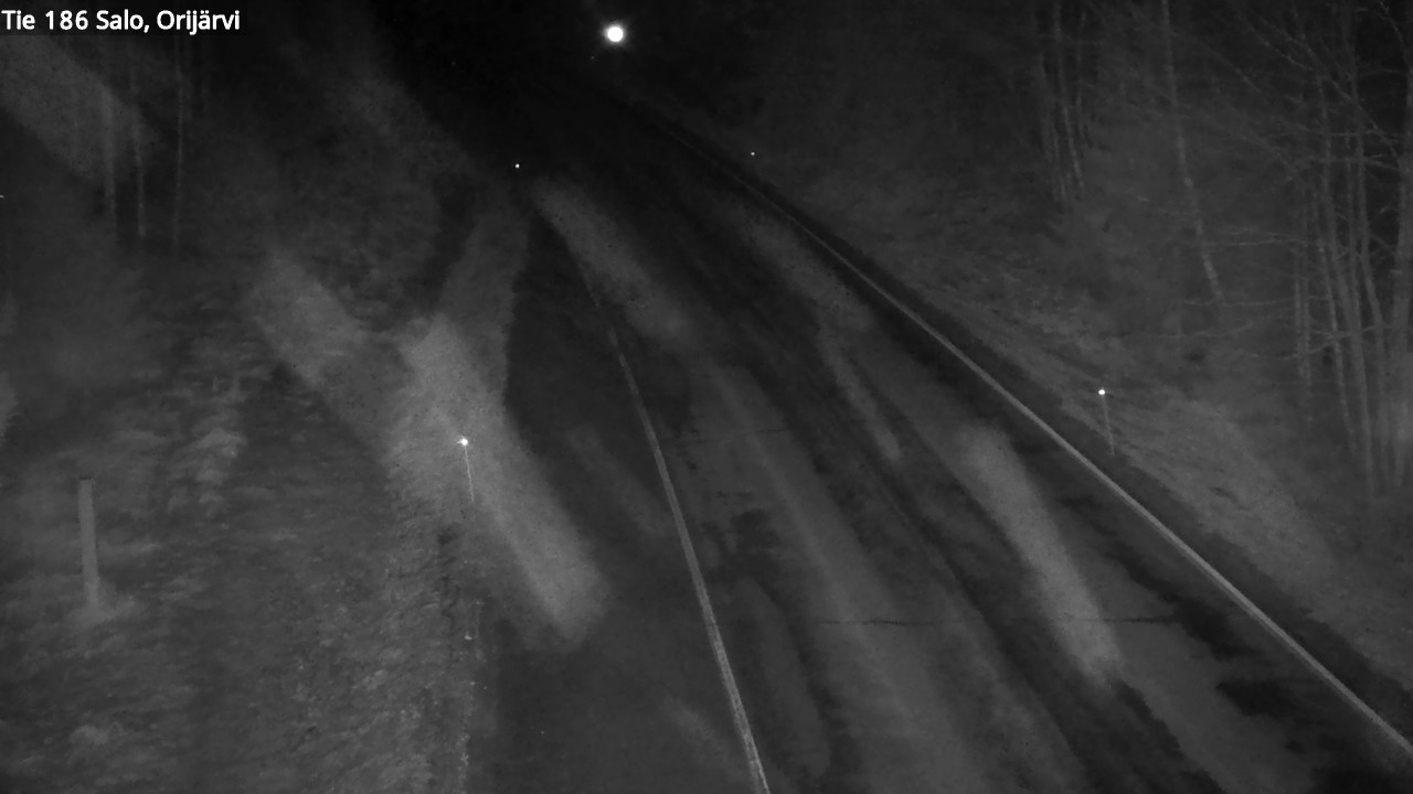 Weather Camera Image Road 186 Salo, Orijärvi, Salo, Varsinais-Suomi