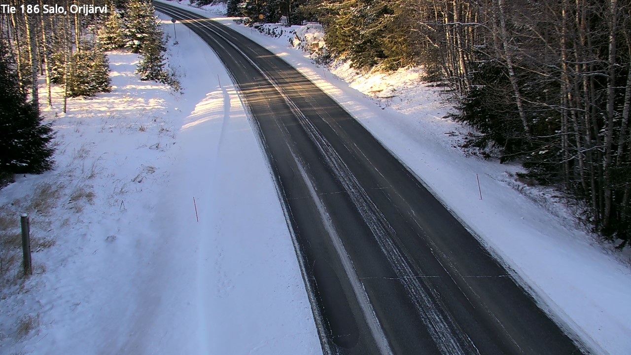 Weather Camera Image Road 186 Salo, Orijärvi, Salo, Varsinais-Suomi