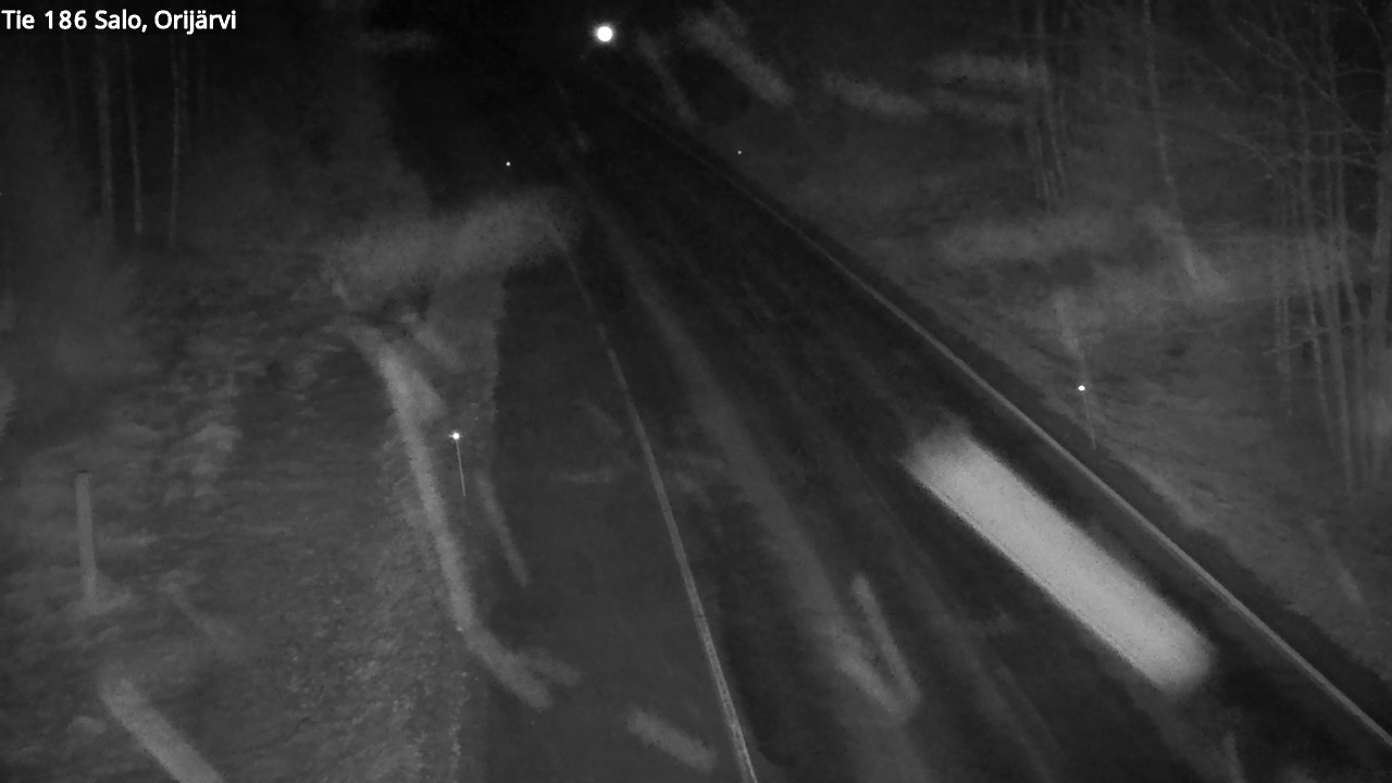 Weather Camera Image Road 186 Salo, Orijärvi, Salo, Varsinais-Suomi