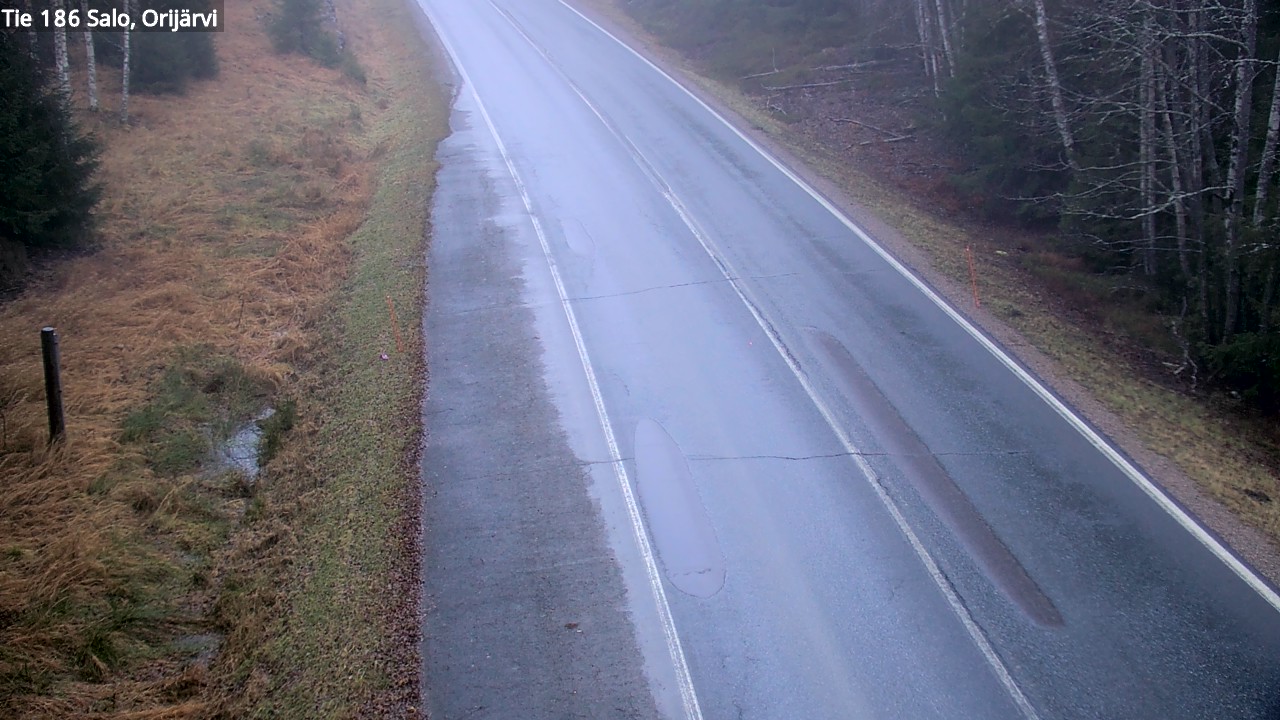 Weather Camera Image Väg 186 Salo, Orijärvi, Salo, Varsinais-Suomi
